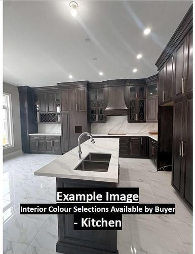 143 Klein Circle, Ancaster, ON - Indoor Photo Showing Kitchen With Double Sink