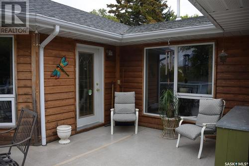 30 B-Say-Tah Road, Echo Lake, SK - Outdoor With Deck Patio Veranda With Exterior