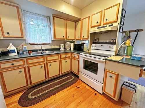 100 Church Street, Rossport, ON - Indoor Photo Showing Kitchen With Double Sink
