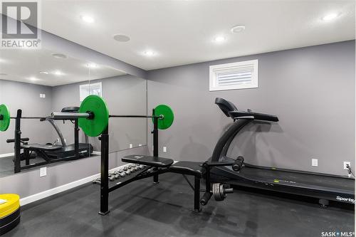 9215 Wascana Mews, Regina, SK - Indoor Photo Showing Gym Room