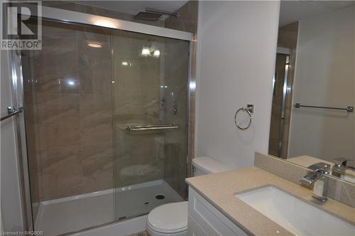 3 piece lower level bath - 1685 9Th Avenue E Unit# 7, Owen Sound, ON - Indoor Photo Showing Bathroom