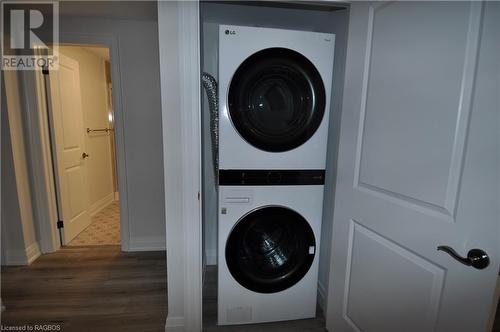 Lower Level Laundry - 1685 9Th Avenue E Unit# 7, Owen Sound, ON - Indoor Photo Showing Laundry Room