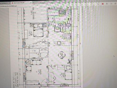 Plan (croquis) - 202  - 204 41E Rue, Notre-Dame-Des-Pins, QC - Other