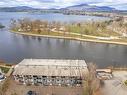 Photo aÃ©rienne - 5-55 Rue Merry S., Magog, QC  - Outdoor With Body Of Water With View 