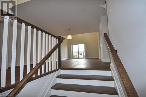Hardwood Oak stairs - 1685 9Th Avenue E Unit# 3, Owen Sound, ON - Indoor Photo Showing Other Room