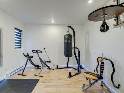 Chambre Ã Â coucher - 1424 Ch. Des Patriotes, Sorel-Tracy, QC - Indoor Photo Showing Gym Room