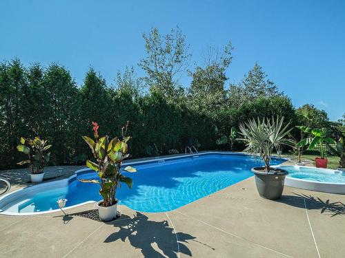 Piscine - 1424 Ch. Des Patriotes, Sorel-Tracy, QC - Outdoor With In Ground Pool With Backyard