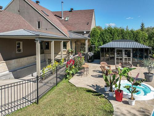 Backyard - 1424 Ch. Des Patriotes, Sorel-Tracy, QC - Outdoor With Deck Patio Veranda