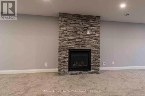 2 Hillcrest Drive, Quinte West, ON - Indoor Photo Showing Living Room With Fireplace