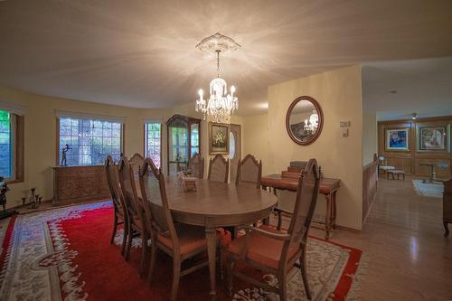 1205 Fox Tree Road, Creston, BC - Indoor Photo Showing Dining Room