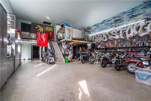 4006 Queen Street, Nanticoke, ON - Indoor Photo Showing Garage
