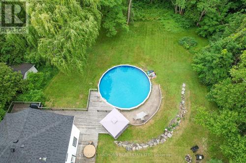 114 Bullis Road N, Brighton, ON - Outdoor With Above Ground Pool