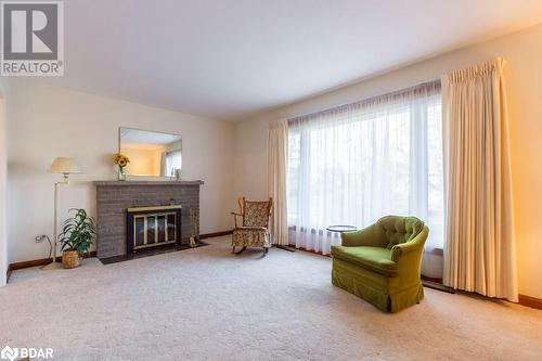 22 Northwood Crescent, Belleville, ON - Indoor Photo Showing Living Room With Fireplace