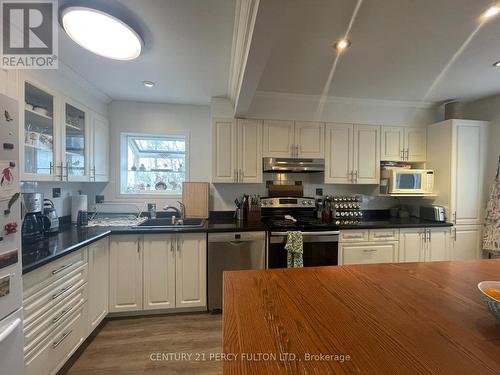 322 Nicholson Point Rd, Loyalist, ON - Indoor Photo Showing Kitchen With Stainless Steel Kitchen