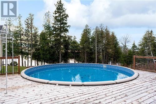 750 Saint-Charles Sud, Saint-Charles, NB - Outdoor With Above Ground Pool