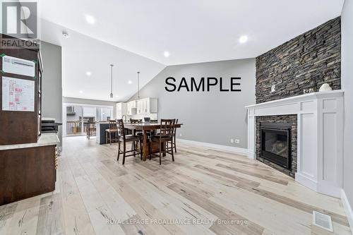 27 Clayton John Avenue, Brighton, ON - Indoor With Fireplace