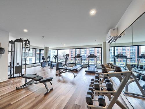 Salle d'exercice - 912-1700 Rue Viola-Desmond, Montréal (Lasalle), QC - Indoor Photo Showing Gym Room