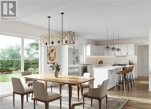 Artist Rendering, final product may differ - 8 Golf Links Road Unit# 2, Kincardine, ON - Indoor Photo Showing Dining Room