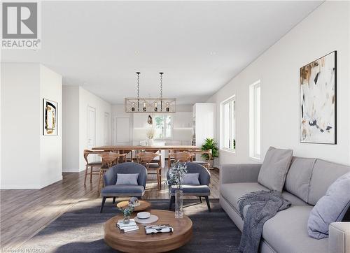 Artist Rendering, final product may differ - 8 Golf Links Road Unit# 2, Kincardine, ON - Indoor Photo Showing Living Room