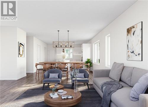 Artist Rendering, final product may differ - 8 Golf Links Road Unit# 1, Kincardine, ON - Indoor Photo Showing Living Room