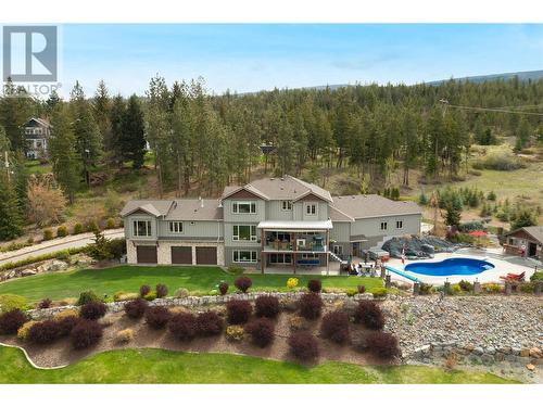 2775 Harvard Road, Kelowna, BC - Outdoor With In Ground Pool With Backyard