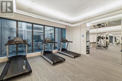 3312 - 115 Blue Jays Way, Toronto, ON - Indoor Photo Showing Gym Room