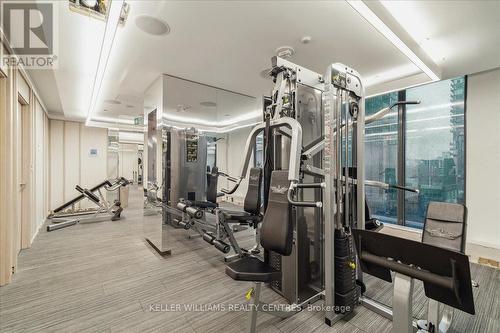 3312 - 115 Blue Jays Way, Toronto, ON - Indoor Photo Showing Gym Room