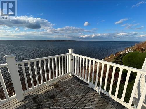 49 Soleil-Couchant St, Grande-Digue, NB - Outdoor With Body Of Water With Deck Patio Veranda With View
