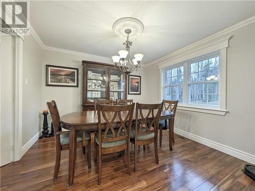 2010 Wellington Avenue, Bathurst, NB - Indoor Photo Showing Dining Room