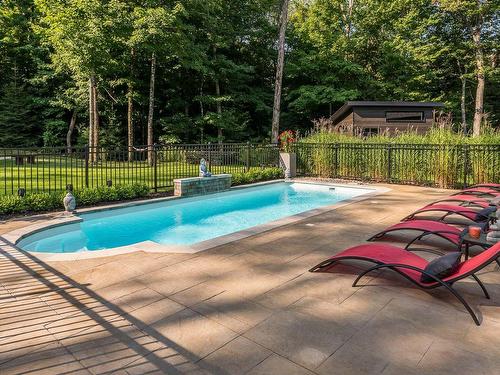 Piscine - 23 Rue Du Riviera, Morin-Heights, QC - Outdoor With In Ground Pool With Backyard