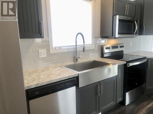 9 176 Northside Road, Vanderhoof, BC - Indoor Photo Showing Kitchen With Stainless Steel Kitchen With Upgraded Kitchen