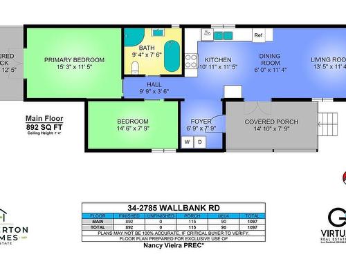 942 sq ft 2 BHK Floor Plan Image - Guardian Developers Lake Shire Available  for sale 