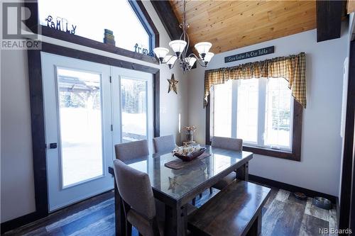 227 Riceville Road, St-Hilaire, NB - Indoor Photo Showing Dining Room