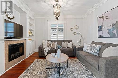 99 Adelaide Avenue W, Oshawa (O'Neill), ON - Indoor Photo Showing Living Room With Fireplace