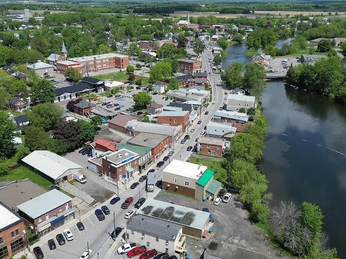 Photo aÃ©rienne - 130 Rue Châteauguay, Huntingdon, QC - Outdoor With Body Of Water With View