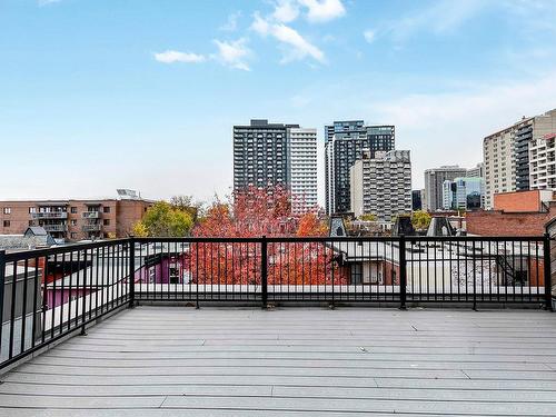 Balcony - 403-1208 Rue Du Fort, Montréal (Ville-Marie), QC - Outdoor