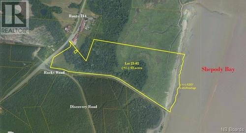Lot 23-02 Route 114, Hopewell Hill, NB 