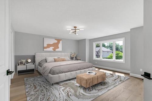 Virtually Staged - 20 Miller Drive, Hamilton, ON - Indoor Photo Showing Bedroom