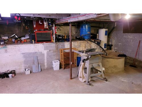 5740 Division Street, Grand Forks, BC - Indoor Photo Showing Basement