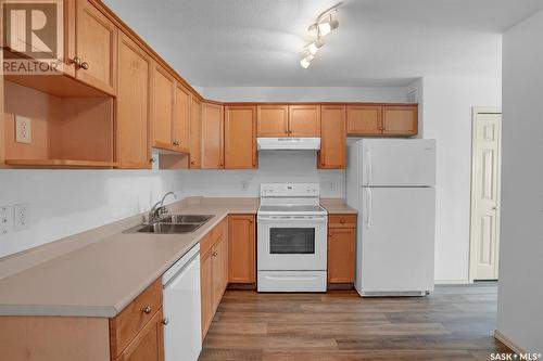 2287 Treetop Lane, Regina, SK - Indoor Photo Showing Kitchen With Double Sink