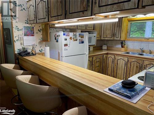 1052 Portage Road, Haliburton, ON - Indoor Photo Showing Kitchen With Double Sink