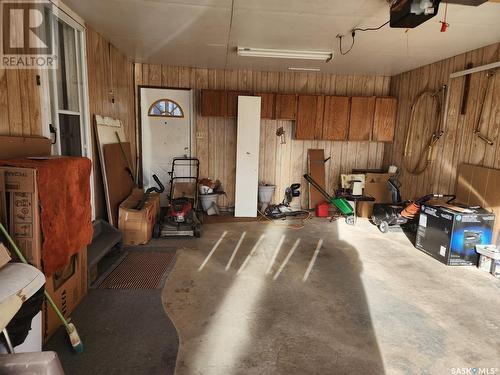 58 Avens Road, Moose Jaw, SK - Indoor Photo Showing Garage