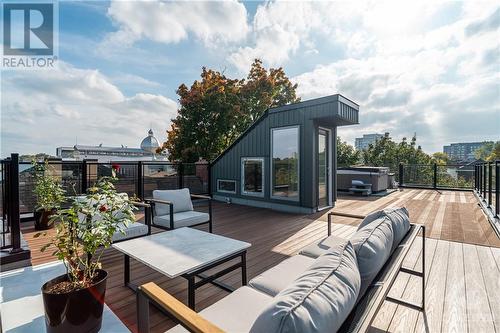 Rooftop with 360' Views - 658 O'Connor Street, Ottawa, ON - Outdoor With Deck Patio Veranda With Exterior