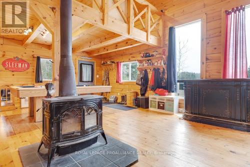 1519 Rockies Rd, Madoc, ON - Indoor With Fireplace