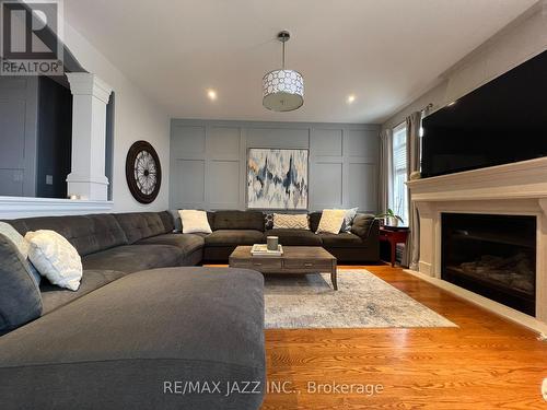 151 Elizabeth St, Oshawa, ON - Indoor Photo Showing Living Room With Fireplace