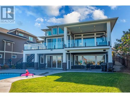 1288 Steele Road, Kelowna, BC - Outdoor With In Ground Pool