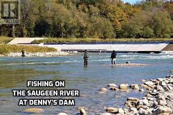 Fishing the Saugeen River - 