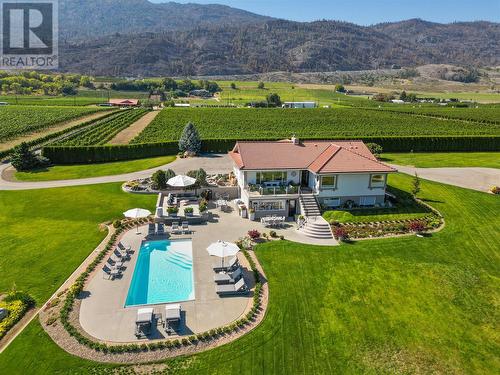 13817 97Th Street, Osoyoos, BC - Outdoor With In Ground Pool With View
