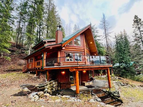 13575 Mountain Shores Road, Boswell, BC - Outdoor With Balcony With Deck Patio Veranda