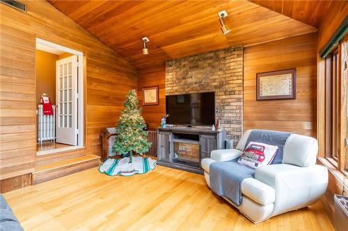 2317 Lakeshore Road, Burlington, ON -  Photo Showing Other Room With Fireplace